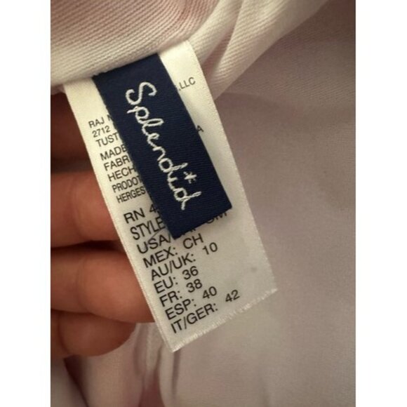 Splendid Womens Striped Zip Front One Piece Colorful Swimsuit Size Small/Medium - Picture 8 of 15